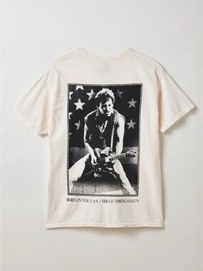 Vintage Style Bruce Springsteen 78 Tour Graphic Tee